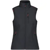 CMP Dames softshell mouwloos jack | Maat XL