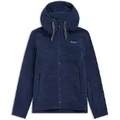Bergans - Women's Hareid Fleece Hood Jacket - Fleecevest L, blauw