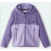 Reima - Kid's Muhkea Fleece Hoodie - Fleecevest 164, purper