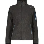 CMP - Women's Jacket 3H14746A - Fleecevest 36, zwart/grijs