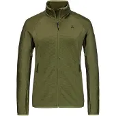 Schöffel Functionele fleece jas 'Cascata' groen