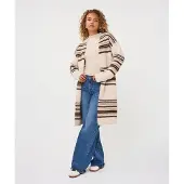 Esqualo Vest f26-18504 biscuit melange
