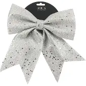 Mica Decorations Kerststrik | | 24 x 28 cm (Zilver)