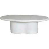 Giga Meubel Salontafel Jessie Organisch Off-White 120cm