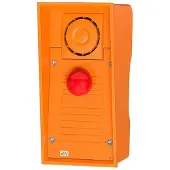 2N Telecommunications 2N IP-Veiligheidsbasisunit met 1 drukknoop met paddenstoelvormige kap