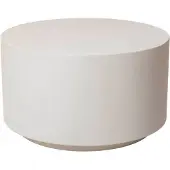 Giga Meubel Salontafel Bergby - Rond Beige Eco Composiet - 60x60x35cm