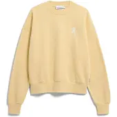 Armedangels Sweatshirt 'Alizaa' goudgeel / wit
