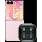Samsung Galaxy Z Flip 8 512GB Roze 5G + Galaxy Buds4 Zwart