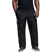 Canterbury Heren Stadion Tracksuit Broek met open zoom (Zwart)