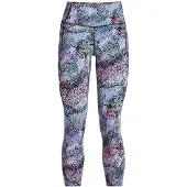 Under Armour Meridian-legging met print voor dames (Roze/Blauw)