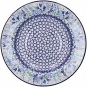 Bunzlau Castle Diep Bord Blue Garden 23,5 cm