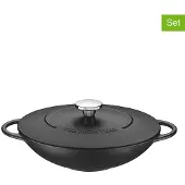 Tramontina Wokpan Trento Zwart 32 cm