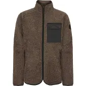 Didriksons Fleece jas 'PETER' donkerbruin
