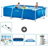 Intex Rechthoekig zwembad - 300x200x75 cm - 6-delig - Model S21125