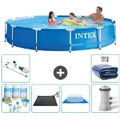 Intex Framezwembad, rond - 366x76 cm - 7-delig, model S20439