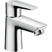 Hansgrohe Talis E wastafelkraan met afvoer chroom