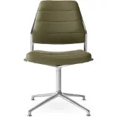 Vipp 454 Draaistoel - Bureaustoelen Leer Bosco Leather - 45431G01