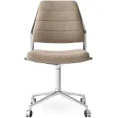 Vipp 454 Draaistoel Met Wieltjes - Bureaustoelen Tide - 45433C01