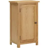 vidaXL Kast 45x32x85 cm massief eikenhout