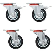 vidaXL , 24 stuks zwenkwielen, 75 mm