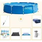 Intex Framezwembad, rond - 366x76 cm - 7-delig, model S20439