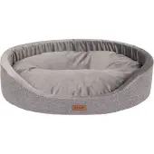 Amiplay Siena XXL Hondenmand Ovaal Grijs - Comfort & Stijl