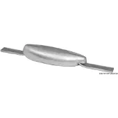 Osculati Geanodiseerd aluminium plaat, 390 gram, 43.905.11