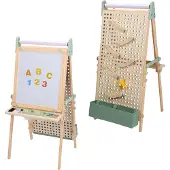 Sunny Mika Activiteiten Ezel met Pegboard Naturel