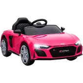 AIYAPLAY Electric Ride-on Car-Kunststoff, Stahl-107L x 58B x 44H cm-Rosa