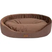 Amiplay Siena S Hondenmand Ovaal Bruin - Comfort & Stijl