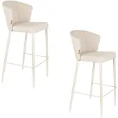 Dutchbone Georgia Soft Barkruk Beige