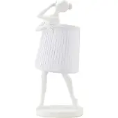 Mauro Ferretti tafellamp Ballet, E14, wit, afmetingen 29x25x62,5 cm