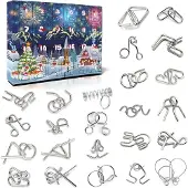 Sonstiges Puzzeladventskalender 2024: Raadselspelletjes, kerstkalender voor kinderen