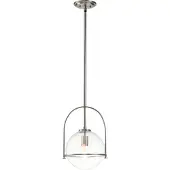 HINKLEY LED Hanglamp Somerset | 1X E27 Max 60W | Dimbaar | Brushed Nickel
