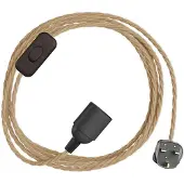 Creative Cables Snakebis Twisted E14 Lamphouder Met Snoer