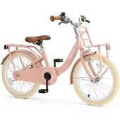 Deryan Liv Kinderfiets 18 inch – Verstelbaar stuur en zadel – Roze