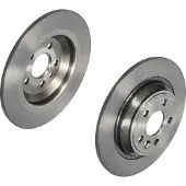 Brembo Remschijf 08A53711 achter, volledig, 1 Stuk