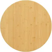 vidaXL Tafelblad Ø 90x1,5 cm bamboe