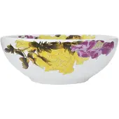 vidaXL Opzetwasbak rond Φ41x14 cm keramiek meerkleurig