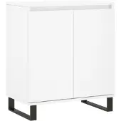 vidaXL Dressoir 60x35x70 cm bewerkt hout wit
