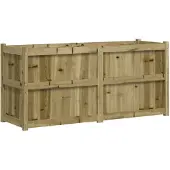 vidaXL Plantenbak 150x50x70 cm geïmpregneerd grenenhout