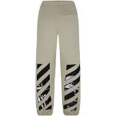 OFF-WHITE Off White Heren Diagonale Trainingsbroek (Donker Zand)