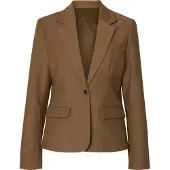 Selected Regular Fit Blazer Dames Bruin 44