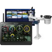 Bresser Weerstation - MeteoChamp - 9-in-1 - Wi-Fi Weerstation - Digitale Fotolijst