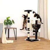 Famanu kraboom, 112 cm hoog - zwart/wit