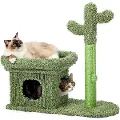 Famanu kraboom met speelbal en kattenhuis - hoogte 70 cm