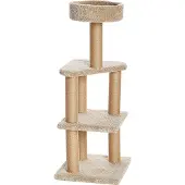 Famanu krabpalen voor katten - Beige speel- en rustplaats