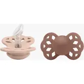 BIBS Infinity Schnuller - 2er-Pack - Gr. 1 - Anatomisch - Blush/ - - 0-6 mt - Schnuller