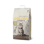 Pet Earth - GOLDEN cassava - Nature - 9 liter catlitter