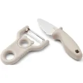 Liewood - Pertense Peeler & Knife Set - Sandy - One size